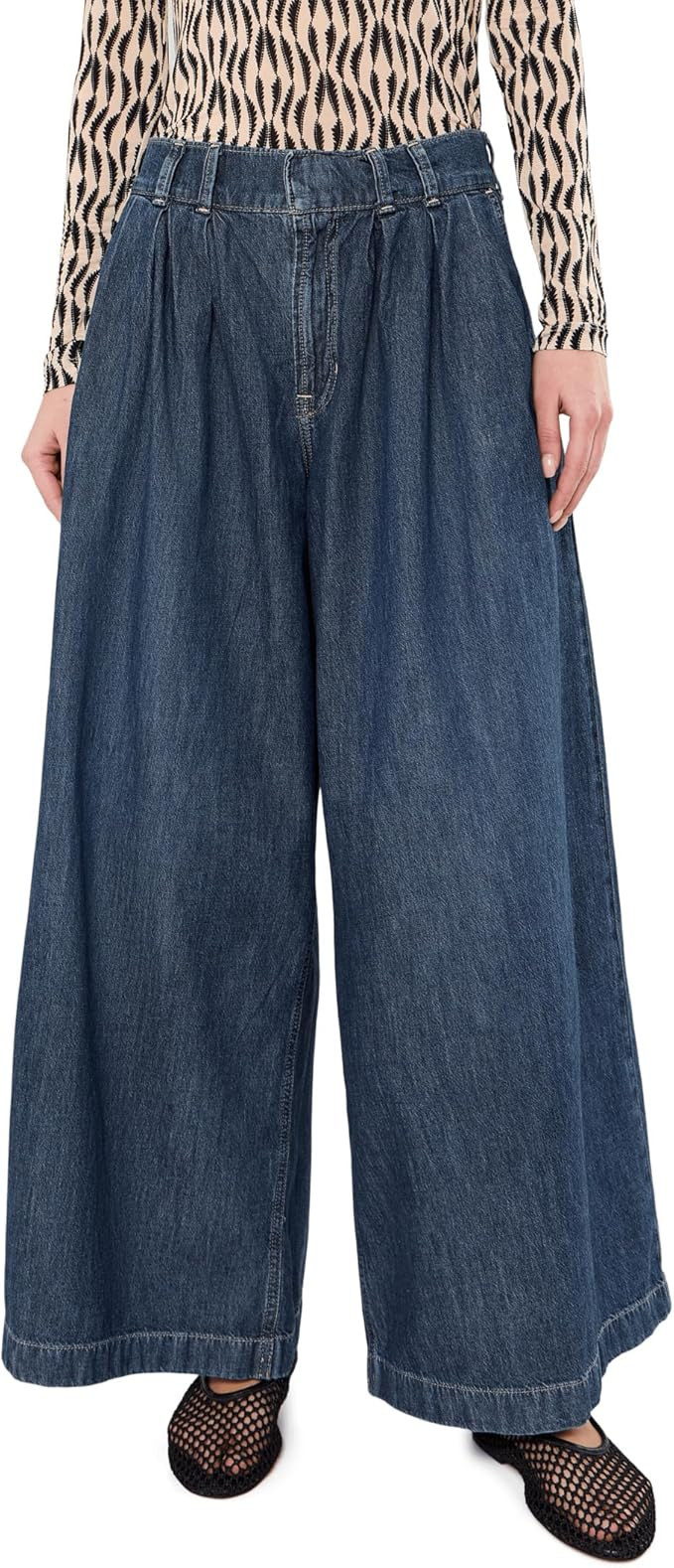 Free People We The Free Scout Wide-Leg Jeans | Amazon (US)