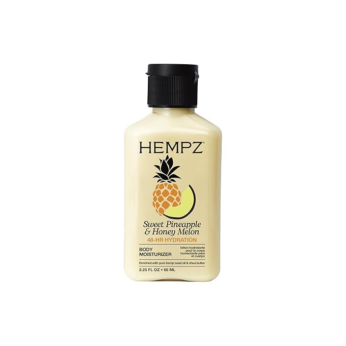 Hempz Sweet Pineapple & Honey Melon Moisturizing Skin Lotion, Hemp Seed Herbal Body Moisturizer w... | Amazon (US)