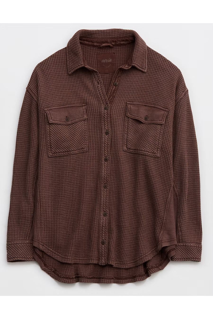 Aerie LumberJane Waffle Shirt | Aerie
