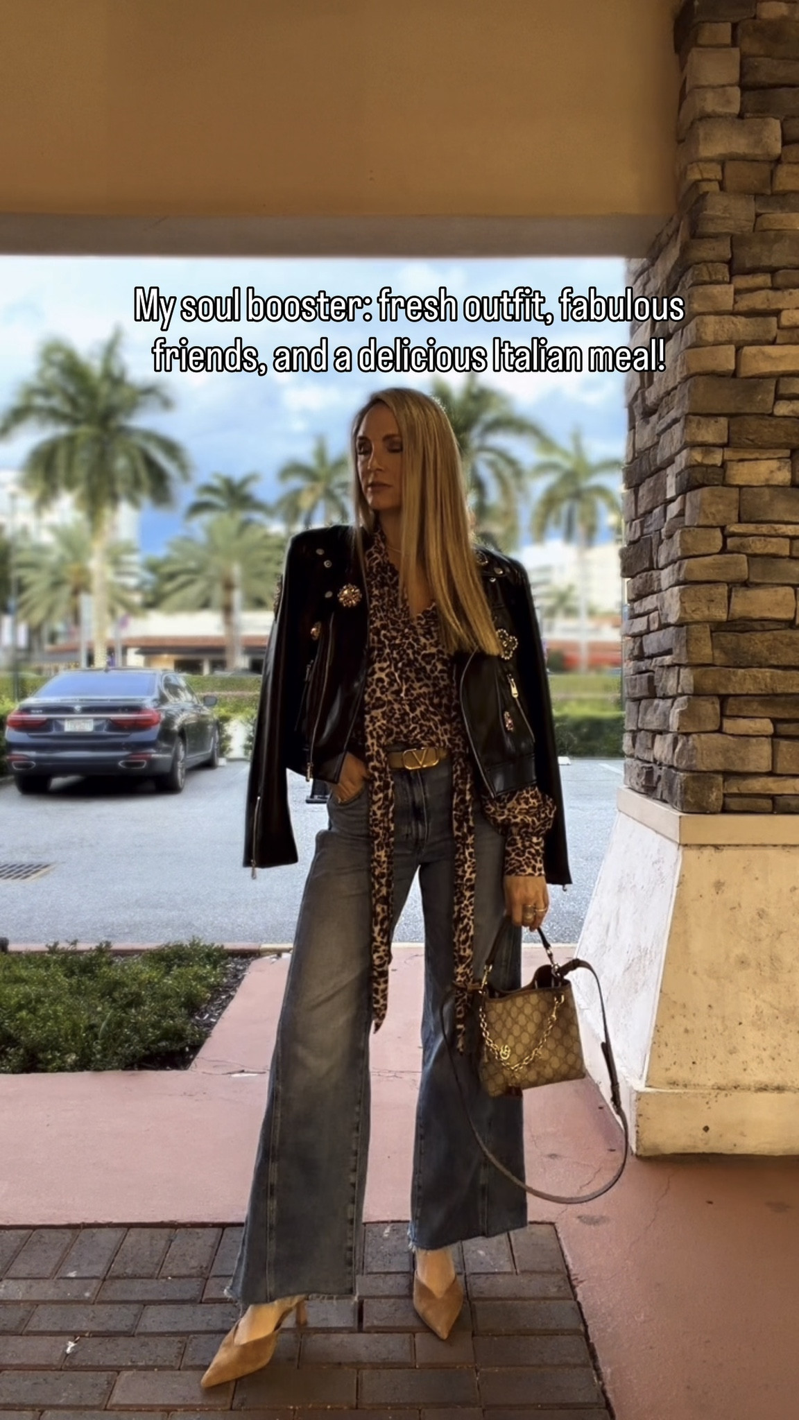 The perfect date night leather jacket 🤩

#LTKootd #LTKOver40 #LTKgrwm