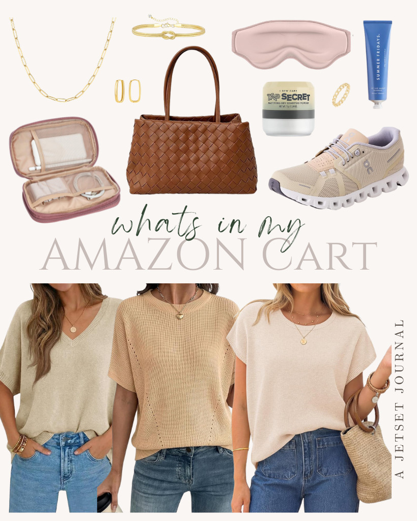 Wondering what’s in my Amazon Cart this week? I started adding sweaters from Saodimallsu and Dokotoo. I also have these On Cloud 5 sneakers and a stylish woven tote bag that we are obsessed with. Accessories like this PAVOI paperclip chain necklace, a Mameloly ring, and a KOHOTA bracelet are here, too!

#LTKSeasonal #LTKSaleAlert #LTKTravel
 

 