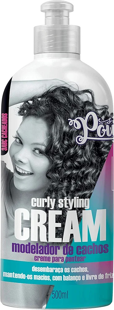 Creme para Pentear Modelador de Cachos Soul Power Curly Styling Cream - 500ml | Amazon (BR)