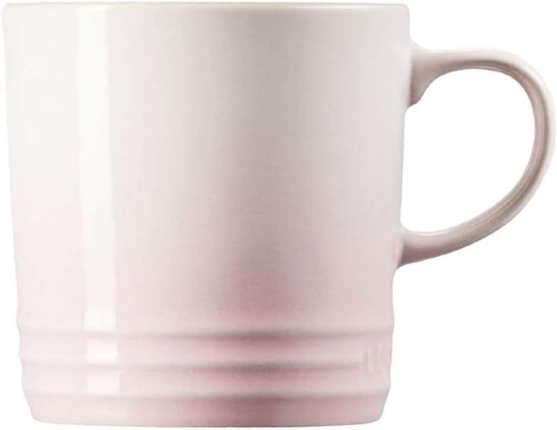 LE CREUSET Stoneware Coffee Mug, 350 ml, Shell Pink, 7030235777000 | Amazon (UK)