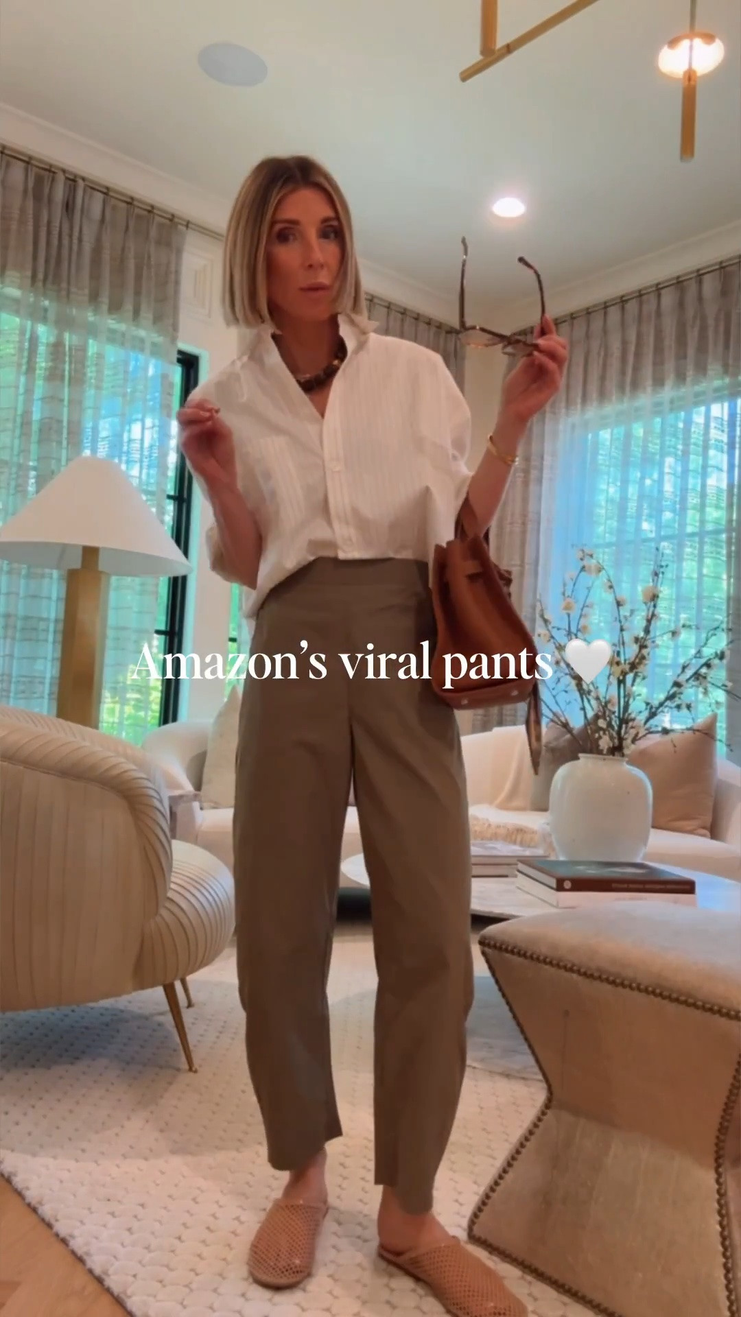So impressed with these Amazon pants! I'm 5'7 wearing size small and these fit tts

#LTKootd #LTKSeasonal