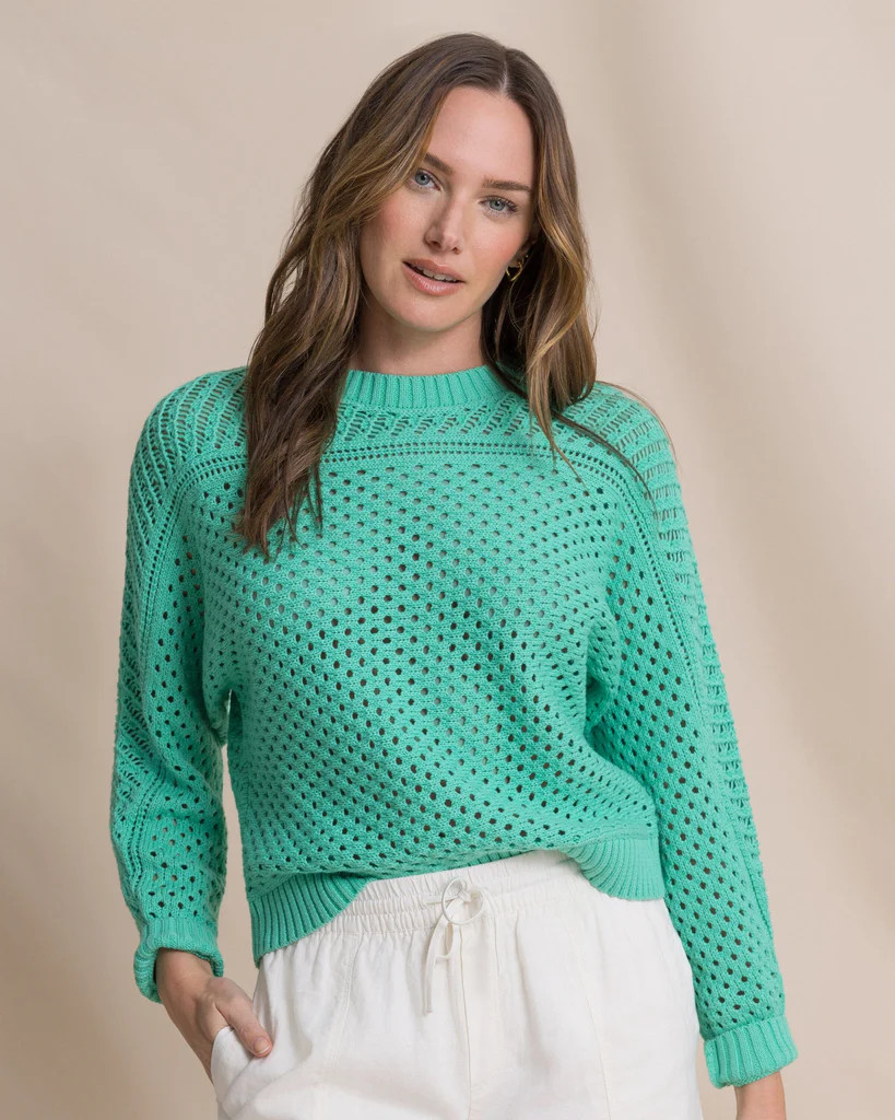 Ophelia Open Stitch Sweater | Southern Tide