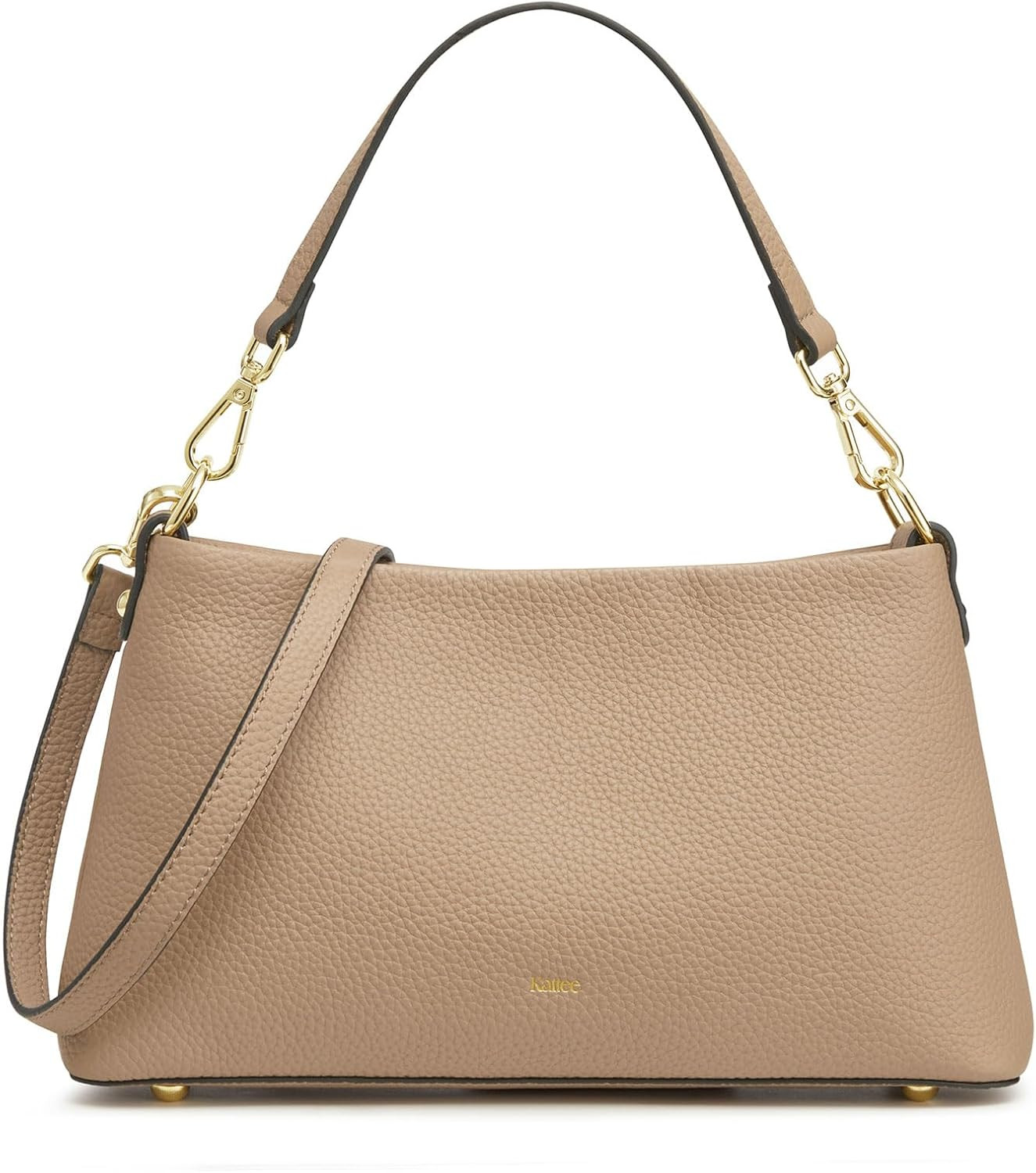 Kattee Genuine Leather Crossbody Bag for women, Small Purse | Amazon (US)