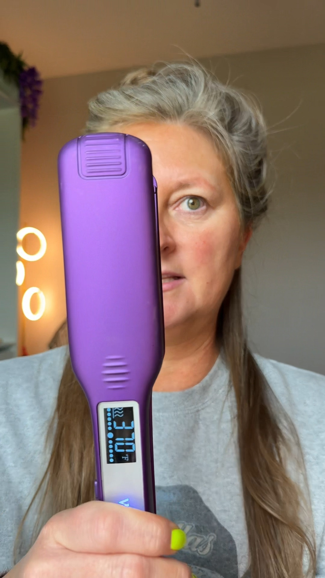 Got a lot of questions about the hair straightener I use, so linking it here ✨

I’ve had this one from Wavytalk for about 2 years now and still use it all the time.

What I love most is that it has wider plates, so it straightens more hair at once and makes the whole process quicker and easier compared to the thinner ones.

Such a good everyday straightener. Linked it here.

#LTKOver40 #LTKBeauty #LTKselfcare