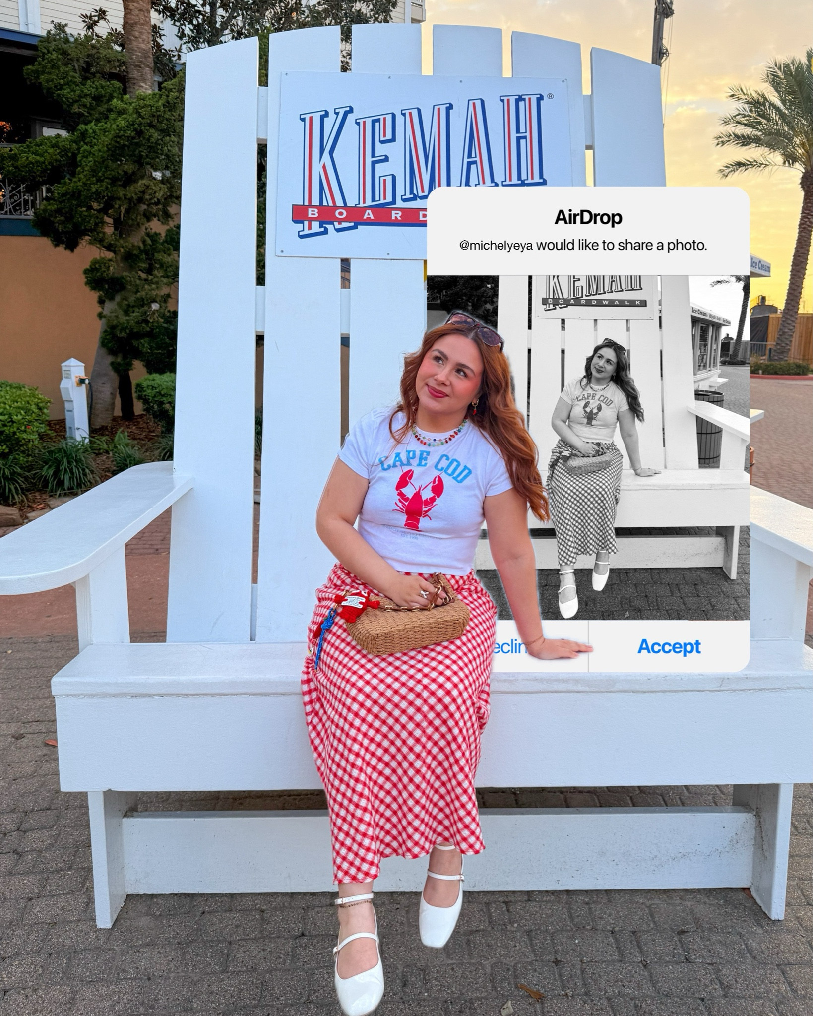 Wearing a medium in the skirt
Top is large 
spring outfits 2026

#LTKootd #LTKmomlife #LTKMidsize