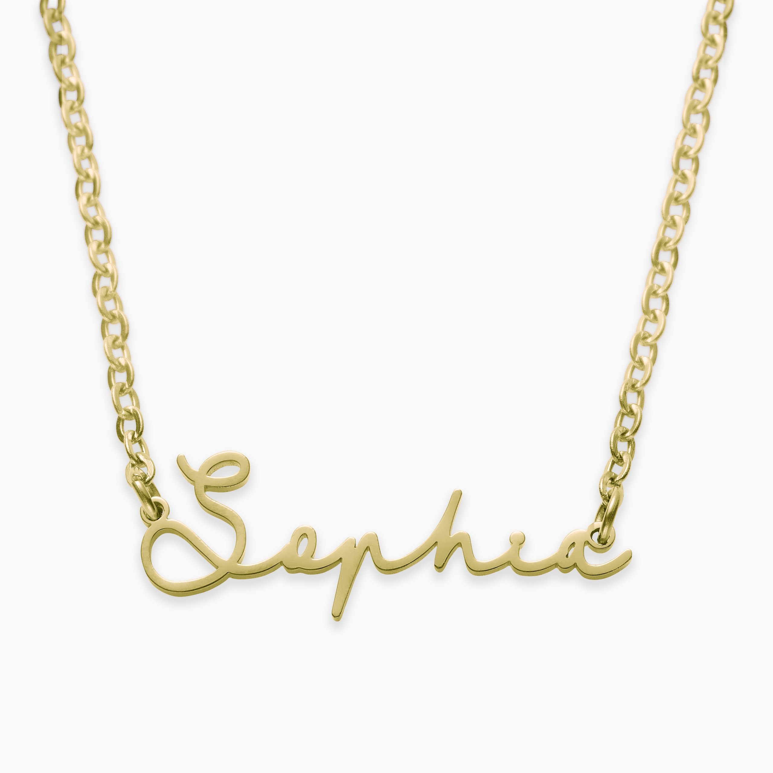 Mon Amour Name Necklace | Mint & Lily