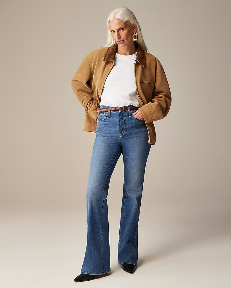 High-rise bootcut jean in 2003 super-stretch | J. Crew US
