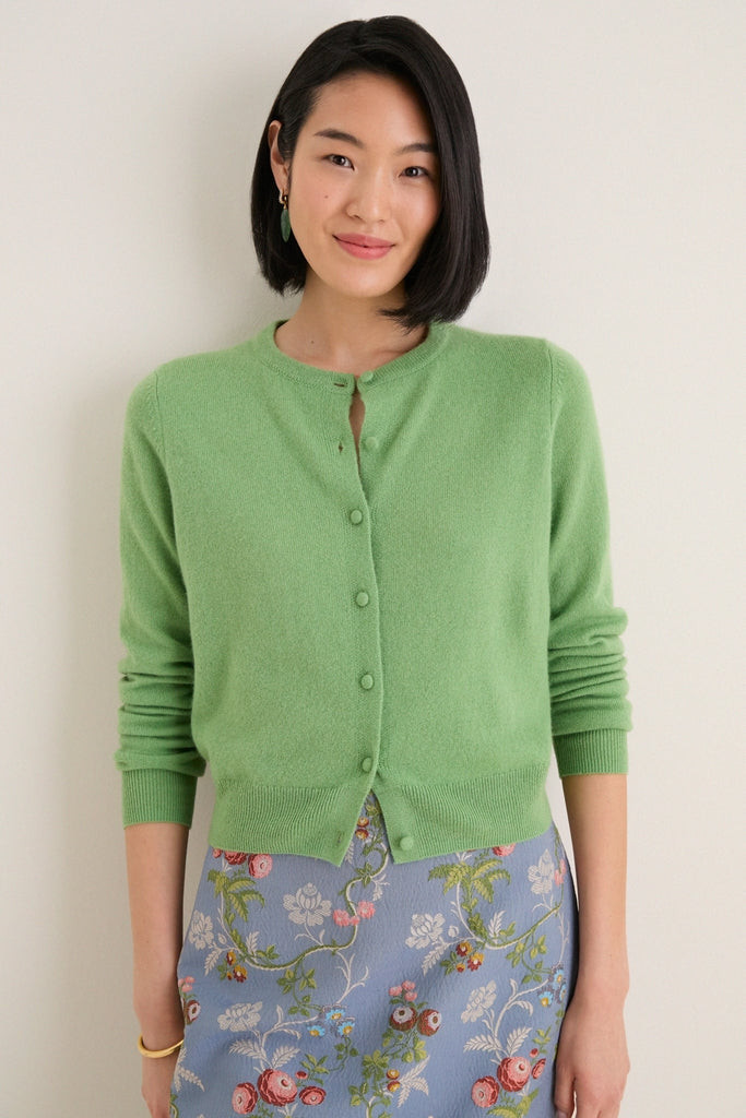 Woodbine Green Riley Cashmere Cardigan | Tuckernuck (US)