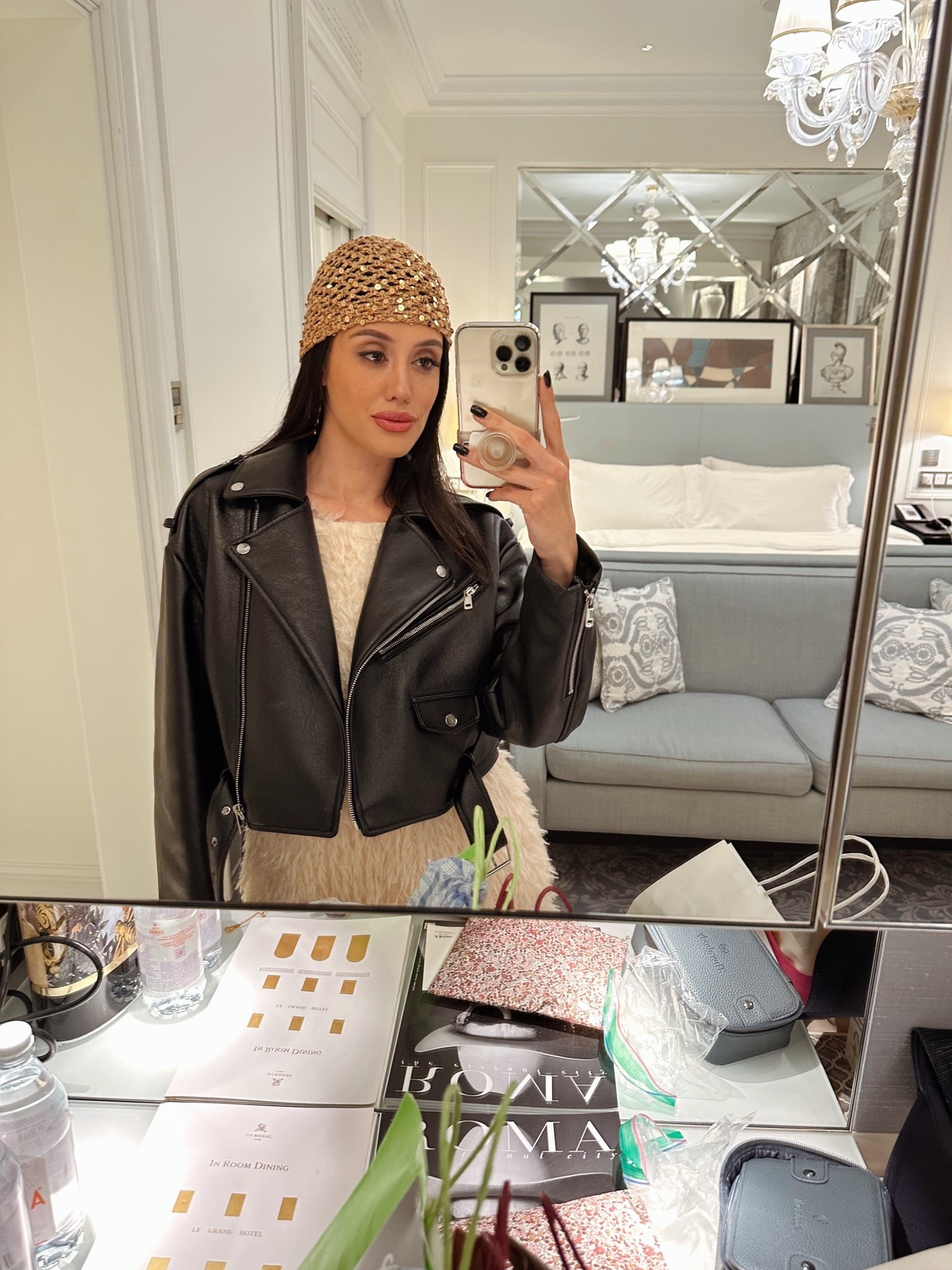 White fuzzy dress with beanie outfit Sequin

Sequin beanie, crochet beanie, winter hat, sequin hat, white fuzzy dress, black moto jacket, black leather jacket, cropped moto jacket, winter outfit, winter going out outfit, winter dress, Paris outfit, Paris going out outfit, Paris winter outfit

#LTKootd #LTKFindsUnder100 #LTKSeasonal