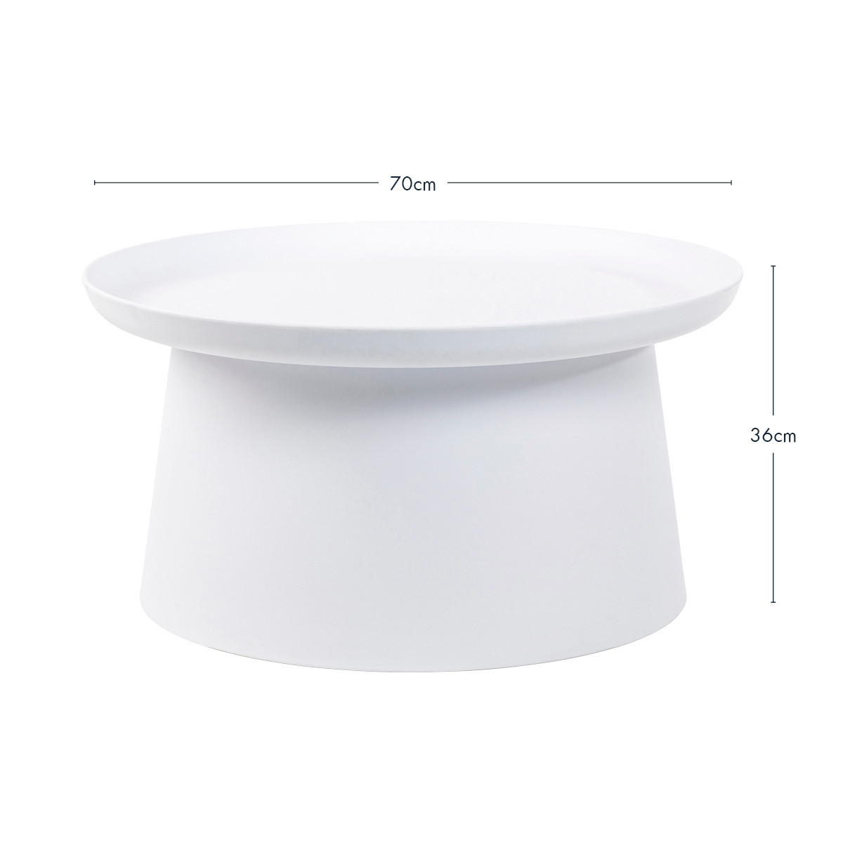 Airlie White Outdoor Coffee Table [HABLAIRLI21A_CT] | Pillow Talk AU