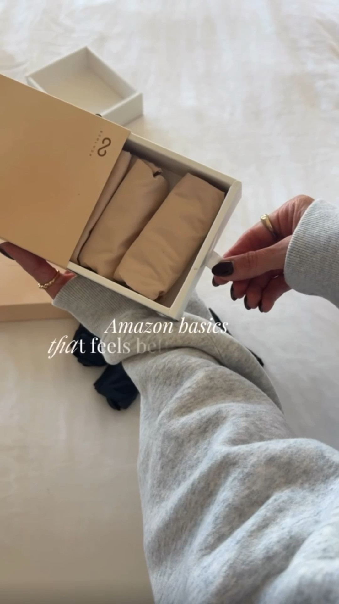 Amazon basics that feel better than skims ✨

@amazon @amazonfashion 
Amazon underwear, Amazon bra 

#LTKgrwm #LTKmorningroutine #LTKOver40