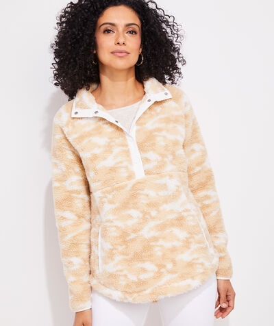 Camo Snap Placket Popover | vineyard vines