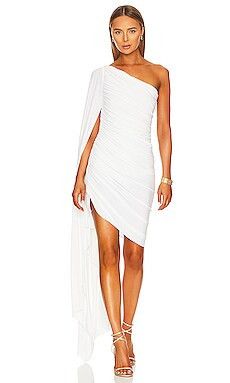 Norma Kamali Diana Mini Dress in Snow White from Revolve.com | Revolve Clothing (Global)