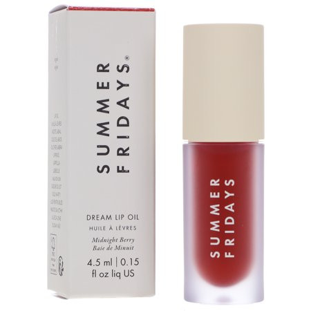 Summer Fridays Dream Lip Oil Midnight Berry 0.15 oz | Walmart (US)