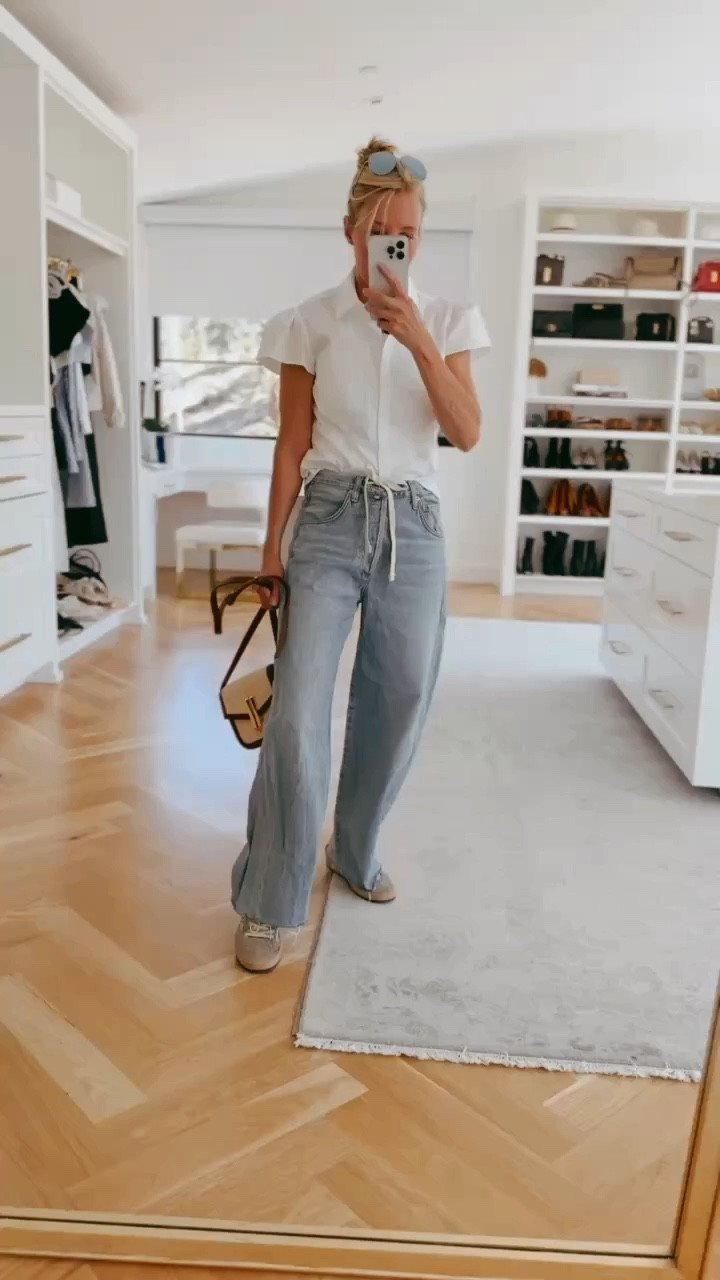 Another way to style these super comfy and cool jeans. Size DOWN. 

#LTKOver40 #LTKootd #LTKSeasonal