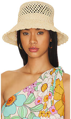 LSPACE Genova Bucket Hat in Natural from Revolve.com | Revolve Clothing (Global)