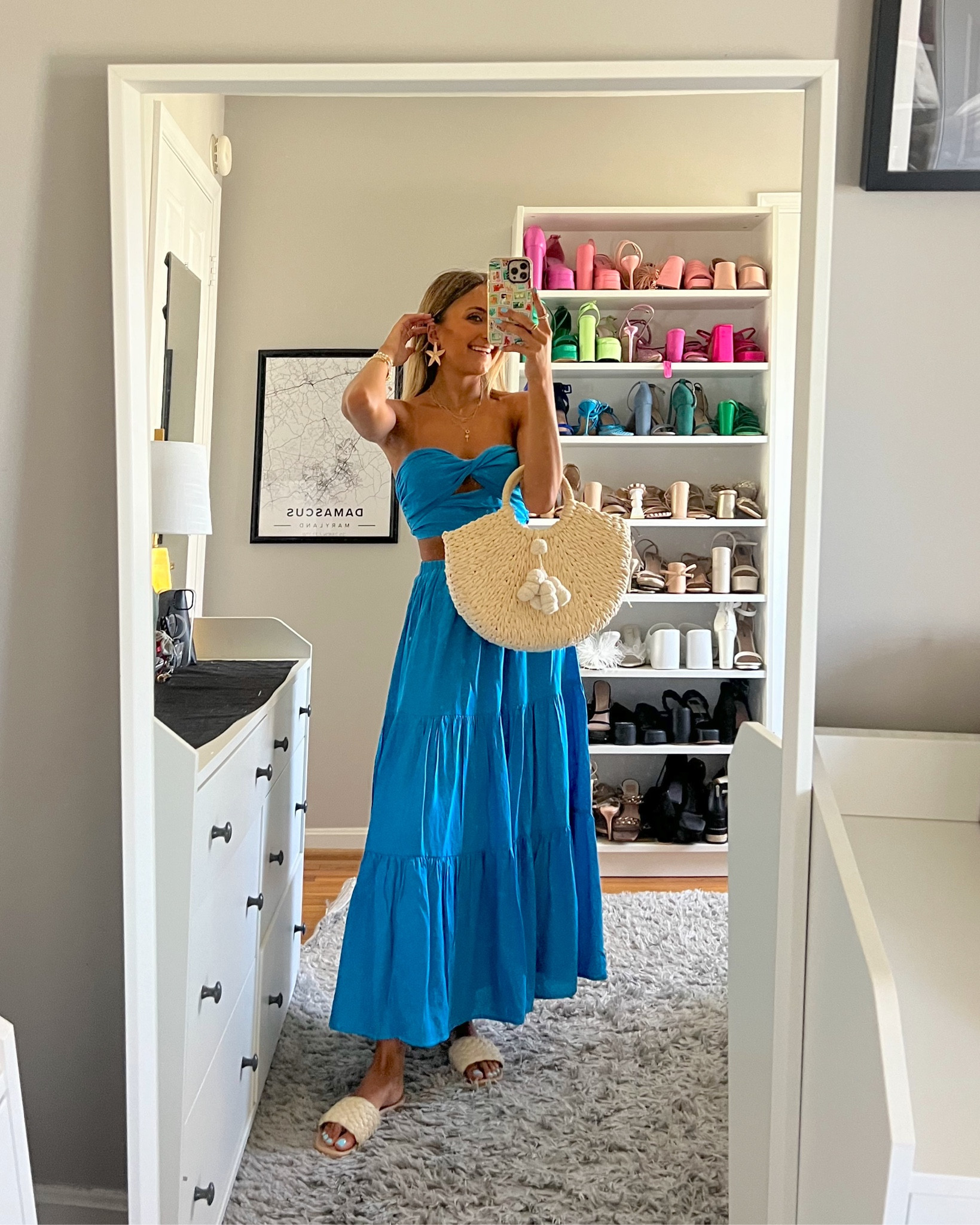 Spring break vacation outfit idea. Love this two piece set. Wearing size 2 in top and skirt  

Code 20KENZIE for 20% off Princess Polly 🧡