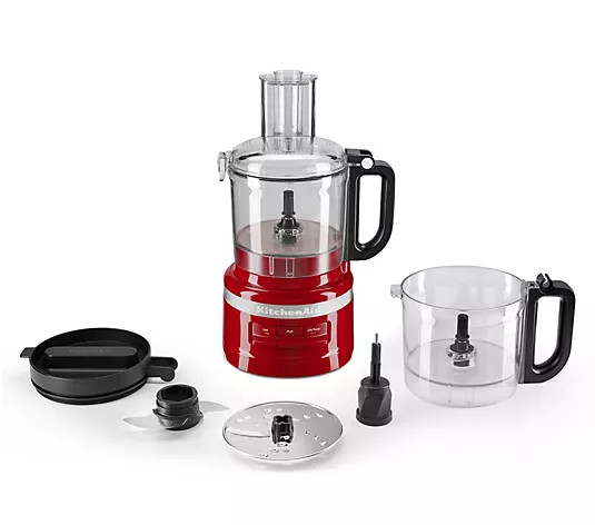 KitchenAid 7-Cup Food Processor with Extra Bowl and Lid - QVC.com | QVC