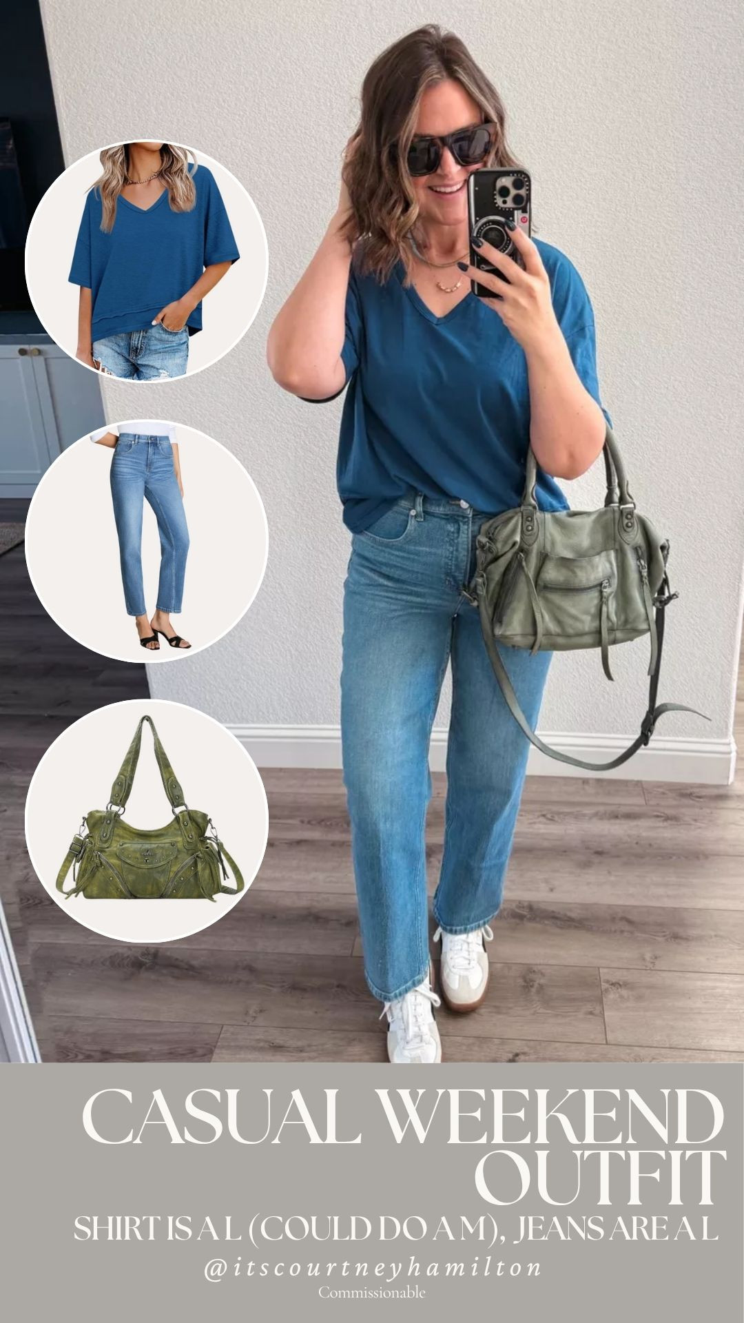 Casual Weekend Outfit!!

casual outfit, watchnow, amazon fashion, denim, purse, new arrivals, mid size fashion, courtney hamilton 

 #LTKSeasonal #LTKFindsUnder100 #LTKStyleTip