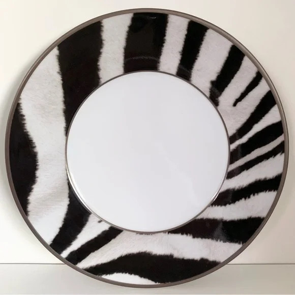 lRalph Lauren Zebra Print porcelain Plate | Poshmark