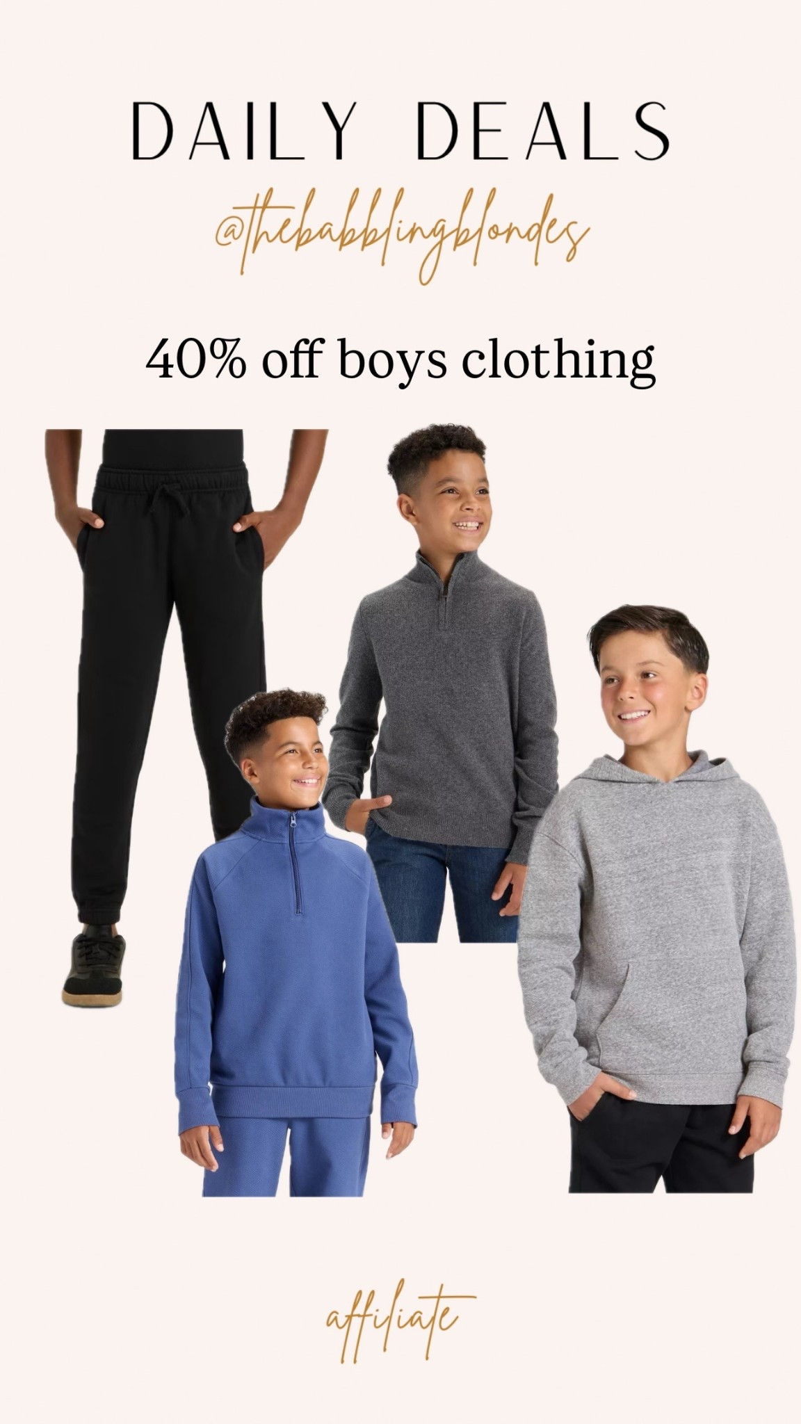 40% off boys clothing #targtcircleweek

#LTKFindsUnder50 #LTKSaleAlert #LTKKids