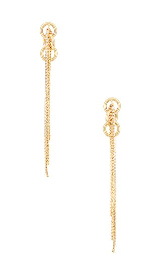 Vedder Earrings in Gold | Revolve Clothing (Global)