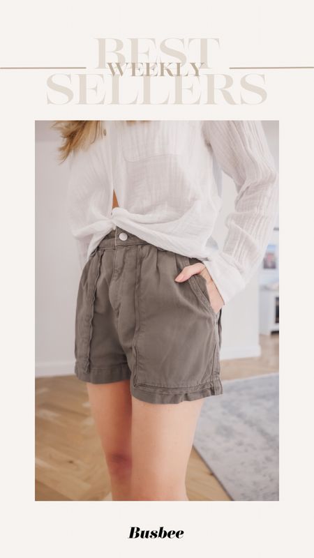 These DL1961 shorts have structure, a high-rise (11”), and an A-Line leg shape so they’re SO flattering. I took these on a recent trip to Africa and they were perfect, but I know I’ll wear them all summer too! They’re a cotton and linen blend so they’re super lightweight and breathable. Fits runs true to size.

~ Erin xo

#LTKstyletip #LTKtravel #LTKSeasonal