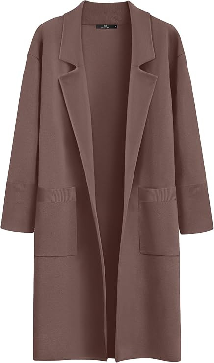 LILLUSORY Women's Long Dressy Cardigan Sweaters Fall Oversized Cozy Jacket Outfits 2025 Date Nigh... | Amazon (US)