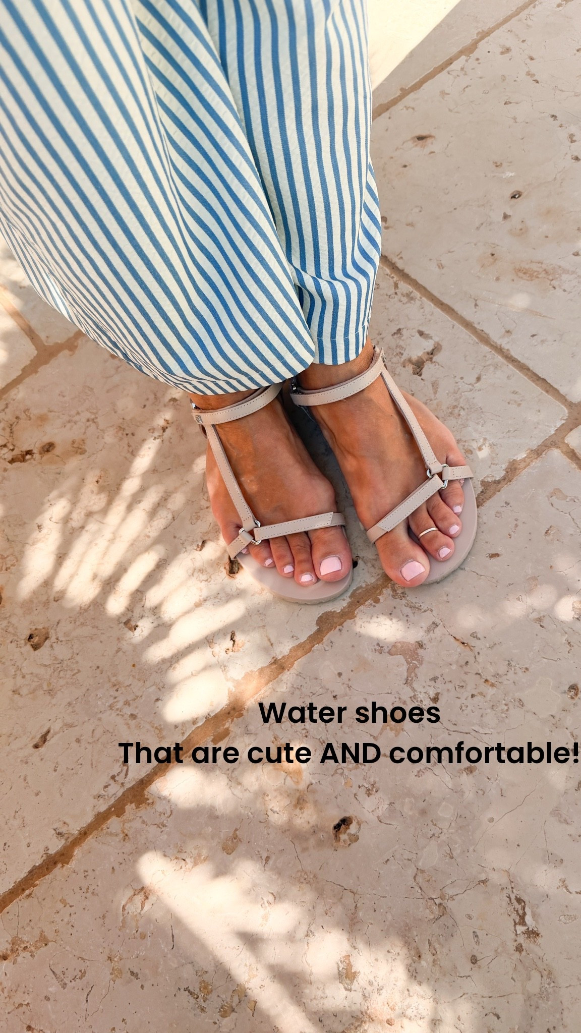 I’ve done 2 solid days in these shoes now and am really a fan! 
Great cute minimal shoes to wear when you need water shoes. I wore on boat days for rocky sand beaches but continued wearing them for entire rest of day. 
Extremely comfortable!! 

I used to think “water shoes” had to be not cute   Big fan of these!!

#LTKTravel #LTKSwim #LTKOver40