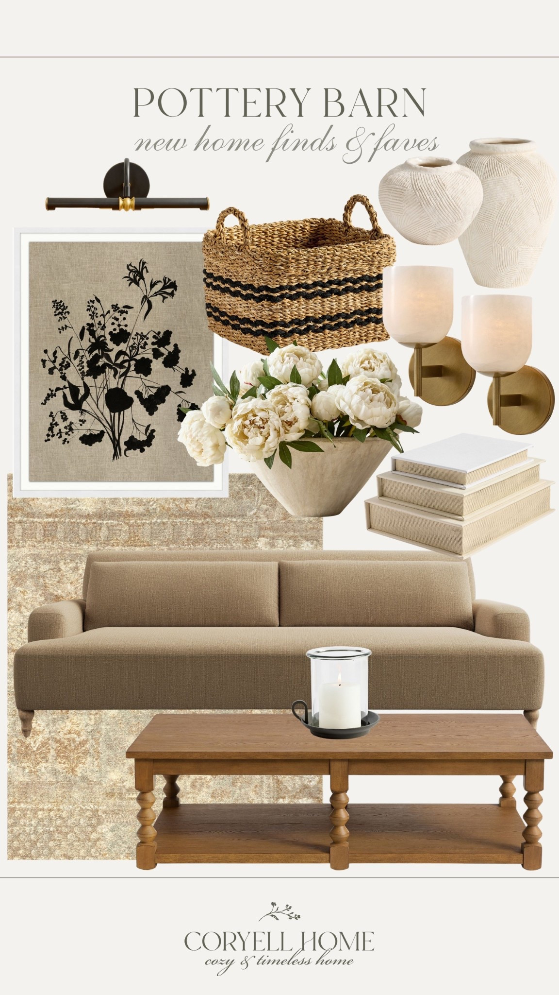 Pottery Barn finds & favorites 🖤 I absolutely love these neutral, modern home decor and furniture pieces. 😍

#LTKHome