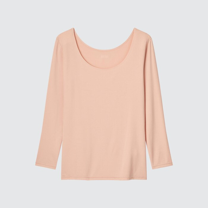 HEATTECH Scoop Neck Long-Sleeve T-Shirt (2022 Edition) | UNIQLO (US)
