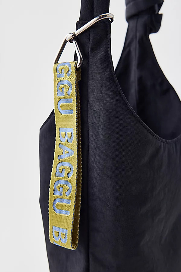 BAGGU UO Exclusive Recycled Logo Keychain in Avocado, Women's at Urban Outfitters | Urban Outfitters (US and RoW)