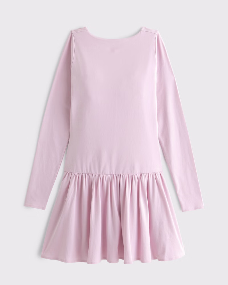 Drop-Waist Knit Skort | Abercrombie & Fitch (US)