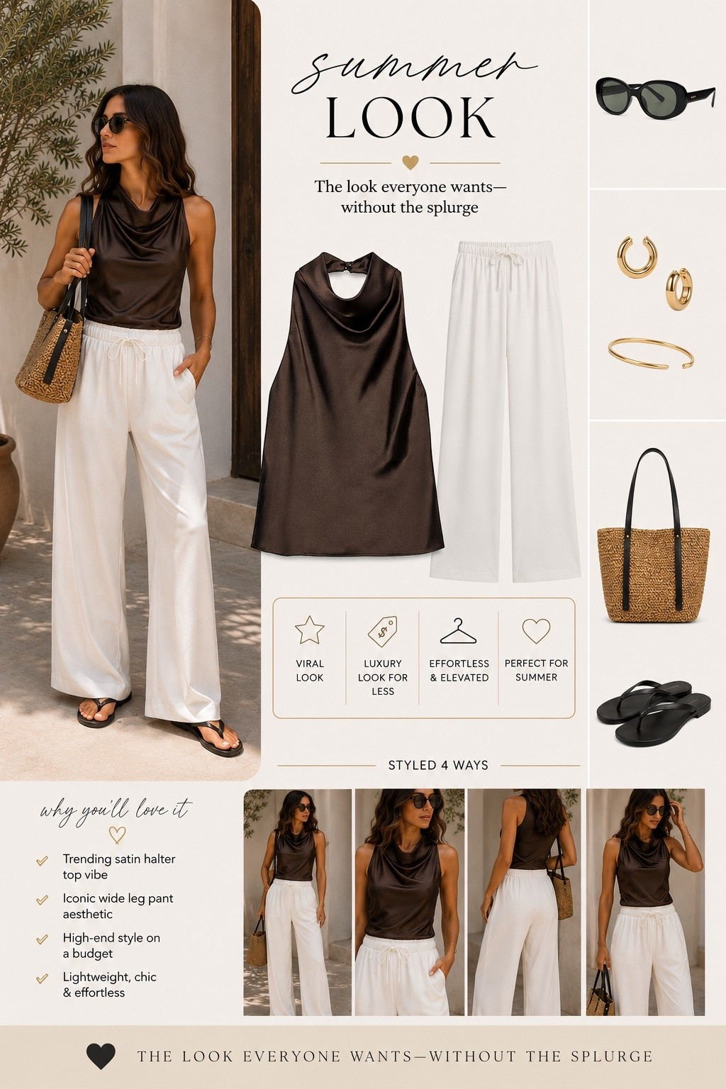 Aritzia lodge pants dupe and Zara halter top dupe