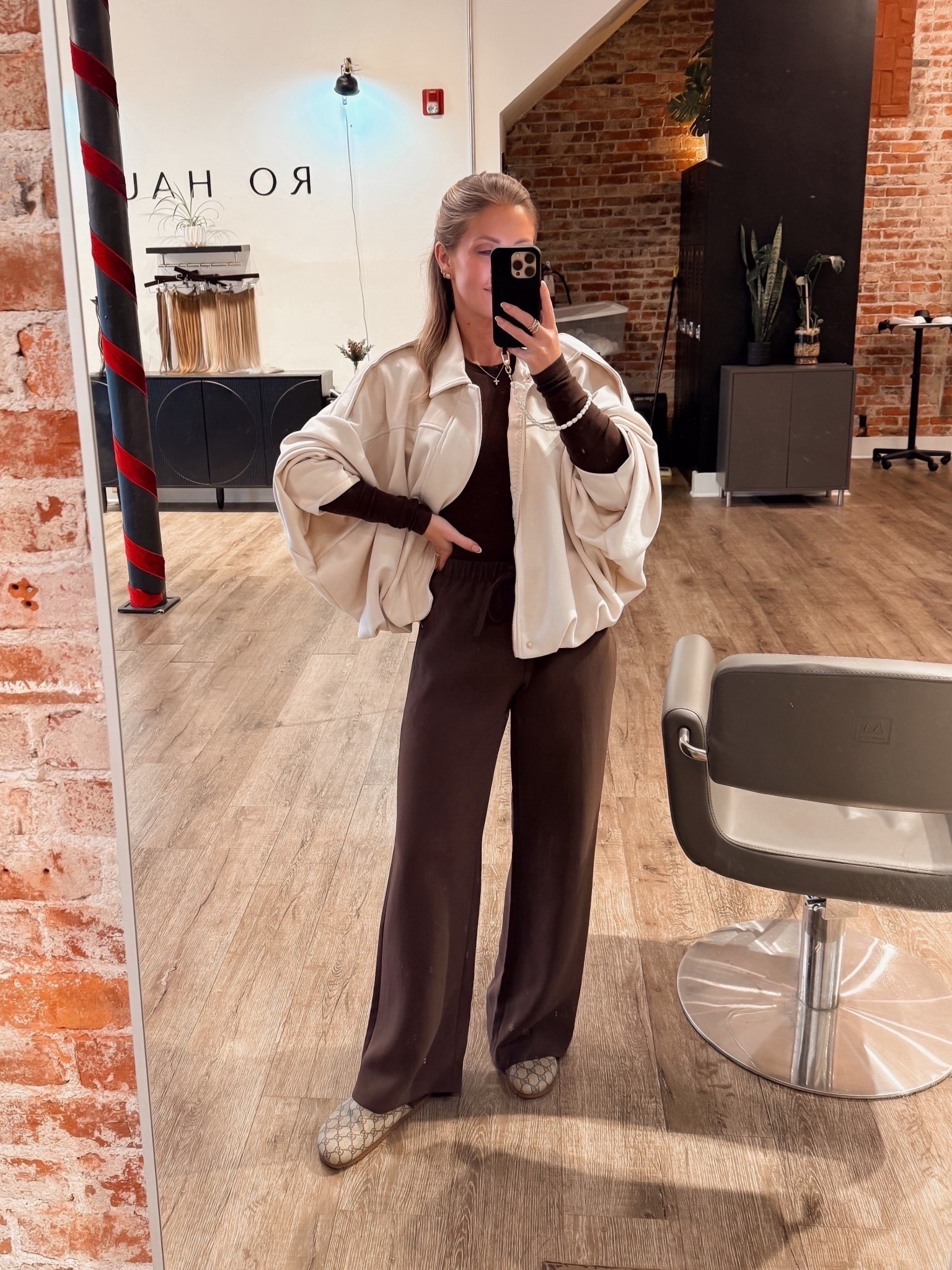 You guys know I love a matching set!

XS long sleeve tee / XS regular pants / Small Amazon jacket 

Amazon jacket, brown set, ootd, outfit inspo, clogs, white jacket, brown set outfit, Almostreadyblog, Amanda west 

#LTKSeasonal #LTKPetite #LTKHoliday