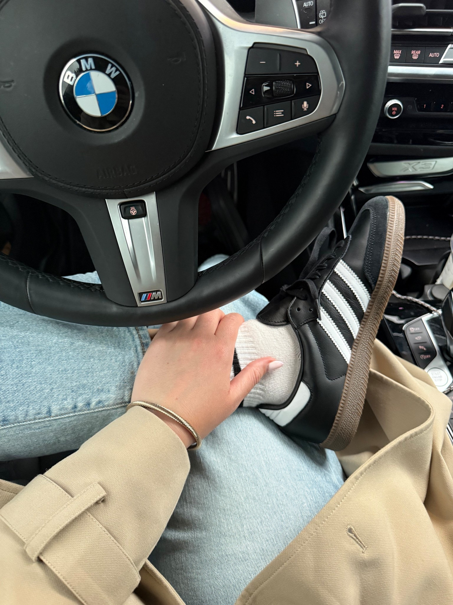 Finally get the hype on the sambas! They even have arch support. Wish I could get them in every color but for now I’ll stick to black to match the boys. 

I got my true size 7 but I feel like they’re a big snug with slightly thicker socks. I have to wear thin socks for them to feel ok. 



#LTKStyleTip #LTKShoeCrush #LTKFindsUnder100