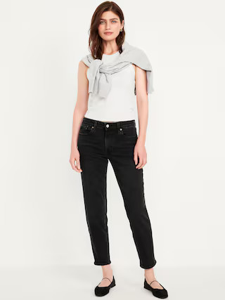 Mid-Rise OG Straight Ankle Jeans | Old Navy (US)