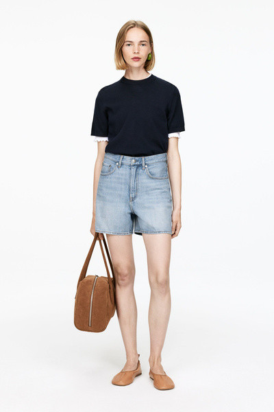 Denim Shorts – Washed Blue – Women – ARKET GB | Arket UK