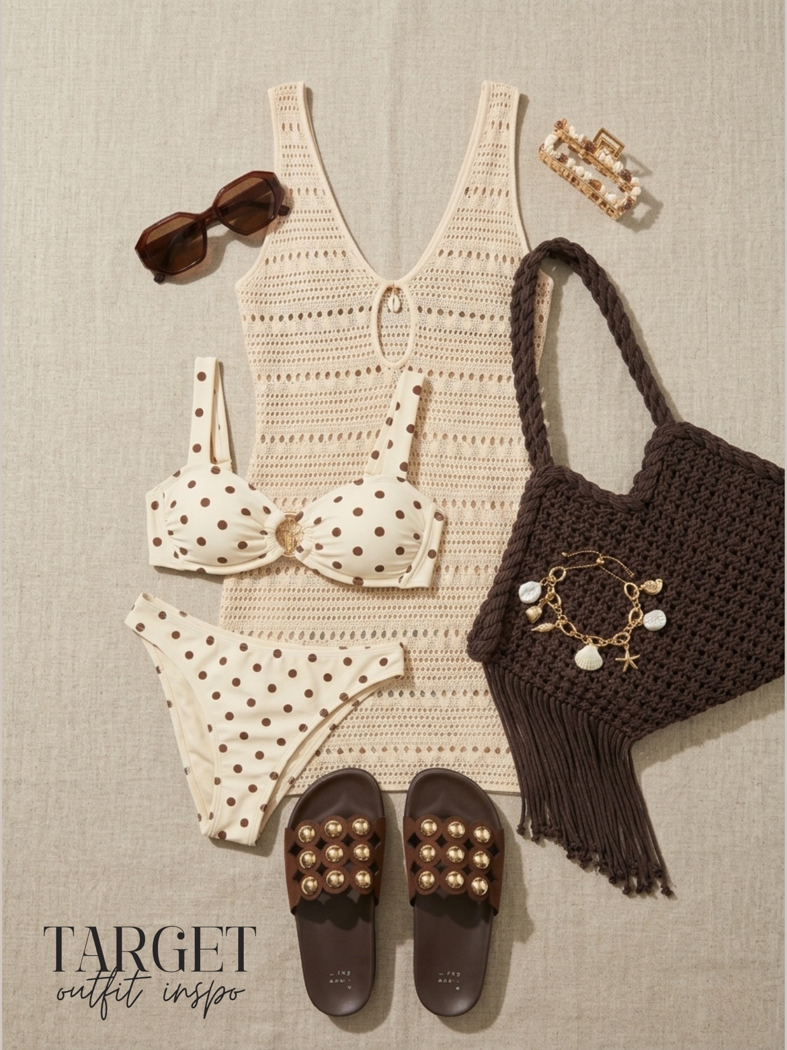 Boho beachy swim outfit inspo perfect for pool days, beach vacation, etc. 🤎

#LTKootd #LTKSwim #LTKTravel