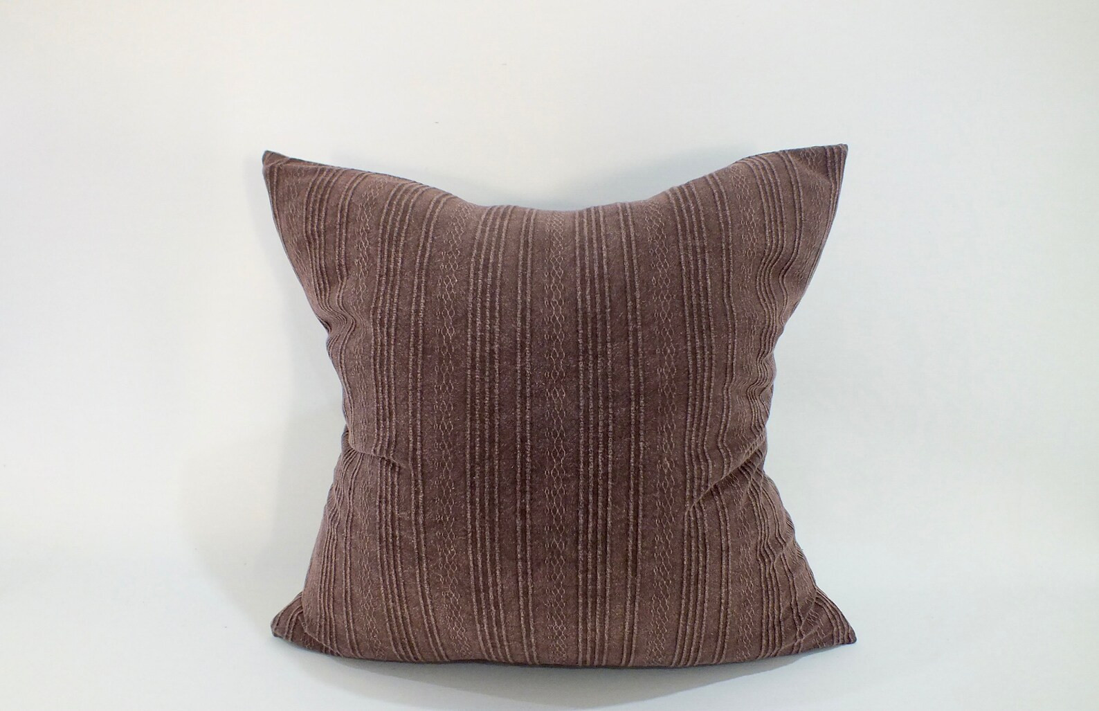 Brown Striped Sofa Pillow Case Throw Decorative Ethnic - Etsy | Etsy (US)