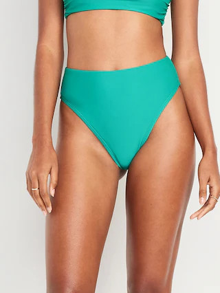 Extra High-Waisted French-Cut Swim Bottoms | Old Navy (US)