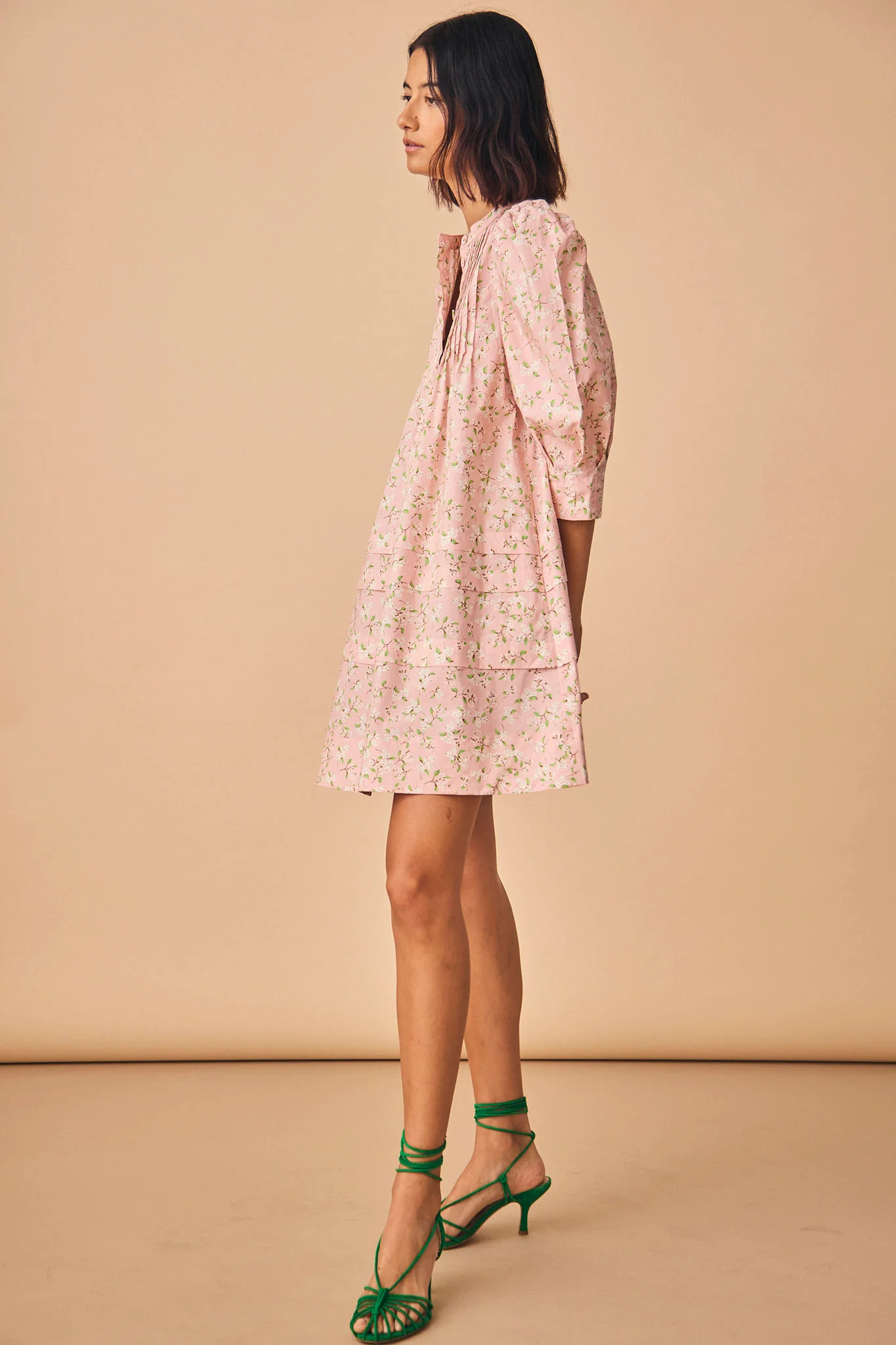 Sidney Dress | Pleated Shift Dress | Hunter Bell | Hunter Bell