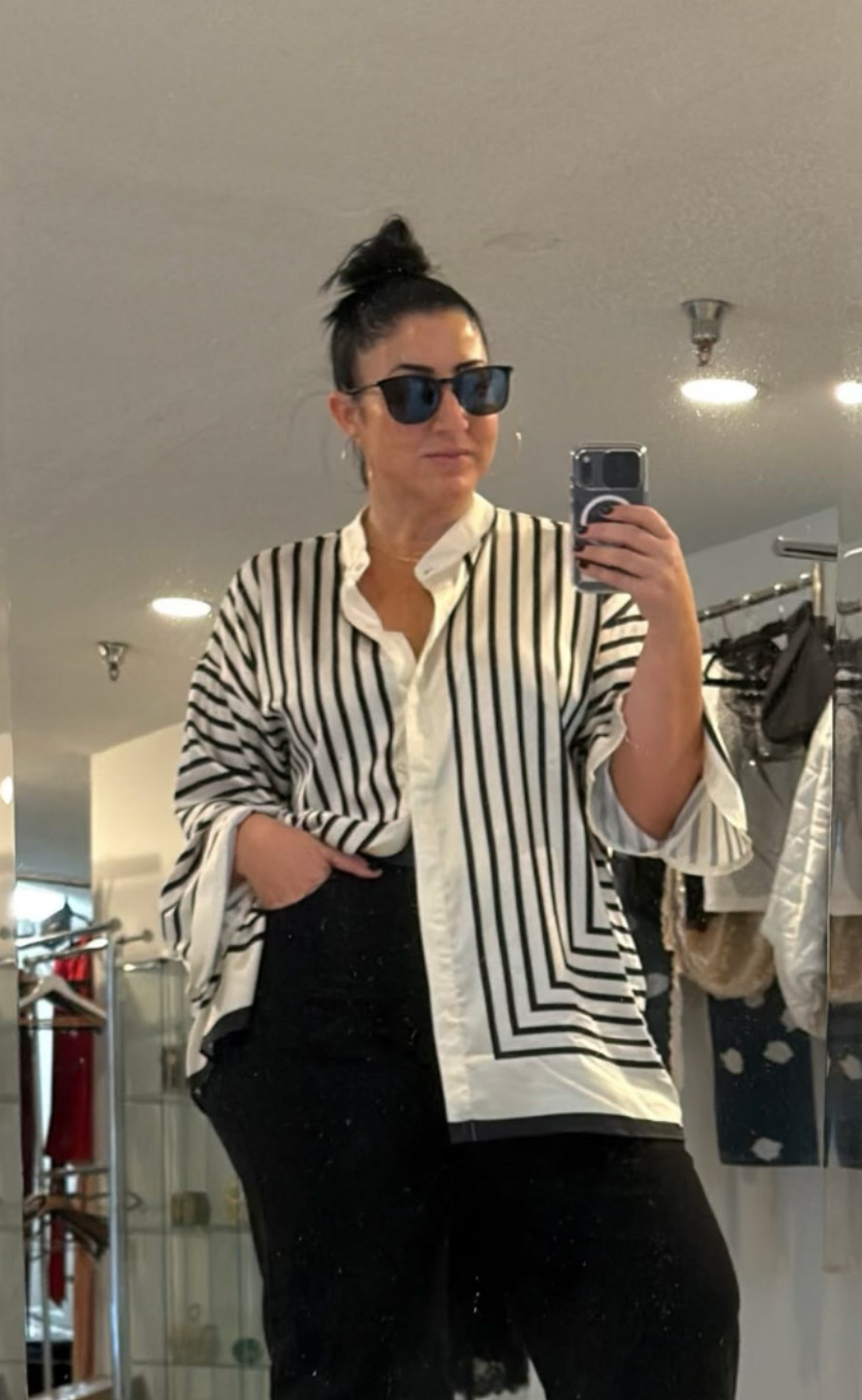 Celebrity stylist showing you how to build outfits that work for your body, your lifestyle, and your real life closet. 

 #LTKootd #LTKMidsize #LTKPlusSize