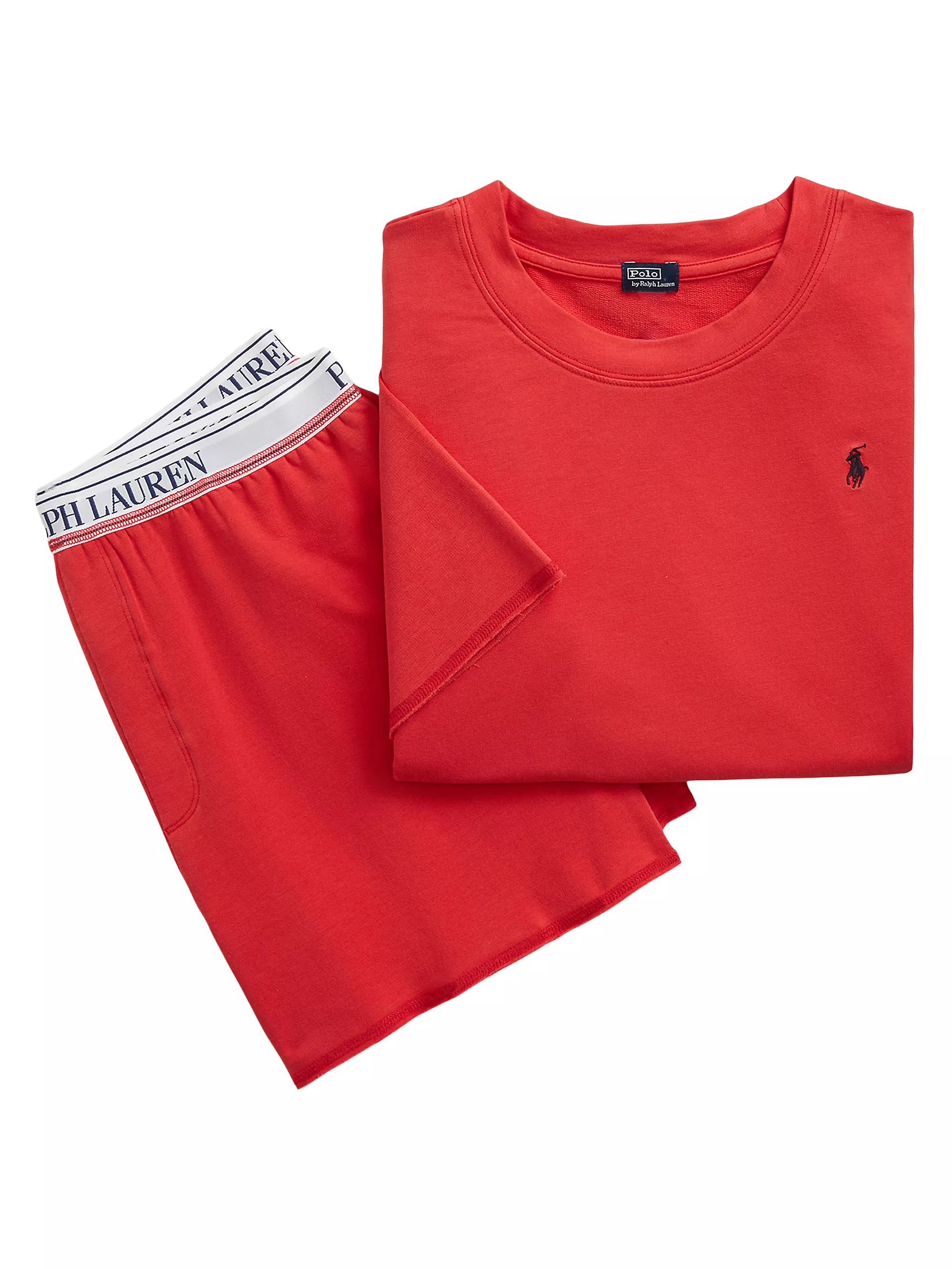 Club Terry 2-Piece T-Shirt & Shorts Set | Saks Fifth Avenue