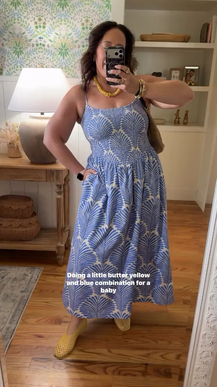 Wore this Abercrombie dress to a friend’s baby shower and it was perfection! Comfy and cute ☀️✨

#LTKootd #LTKBeauty #LTKMidsize