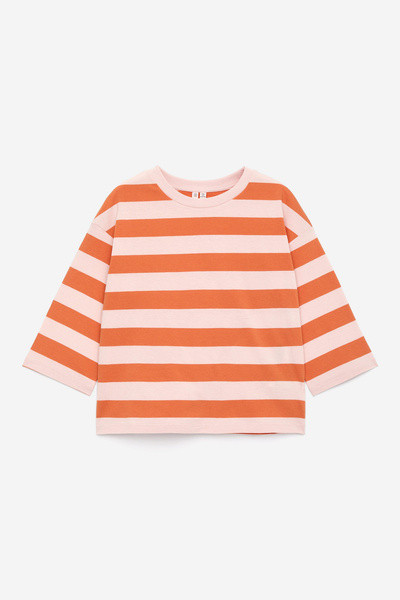 Long-Sleeved T-Shirt – Pink/Orange – Children – ARKET GB | Arket UK