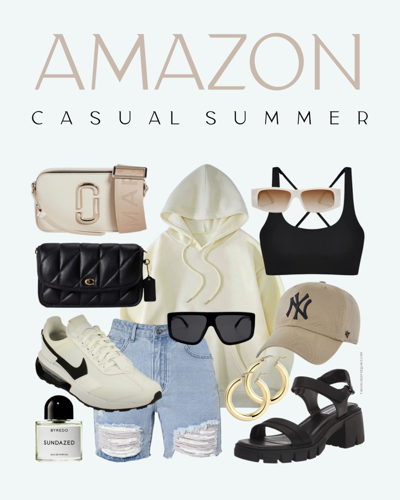 Shop these Amazon finds! Casual summer outfit. Denim Bermuda shorts, Steve Madden chunky sandals, sweatshirt hoodie, Nike Air Max Pre-Day

Follow my shop @thehouseofsequins on the @shop.LTK app to shop this post and get my exclusive app-only content!

#liketkit 
@shop.ltk
https://liketk.it/4atCH

#LTKSeasonal #LTKstyletip